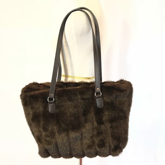 Fabulous Furs Faux Mink Bag - Picture 1 of 4